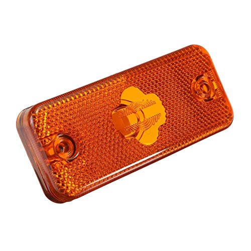 NERR YULUBAIHUO Luces de señal de Giro de automóvil Lámparas indicadoras de Marcador Lateral Lente Naranja Lente Izquierda/Derecha Ajuste para Iveco Daily 2006 2007 2009 2010 2011