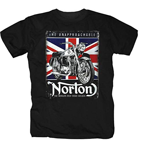 Norton 2 negro Camisa L