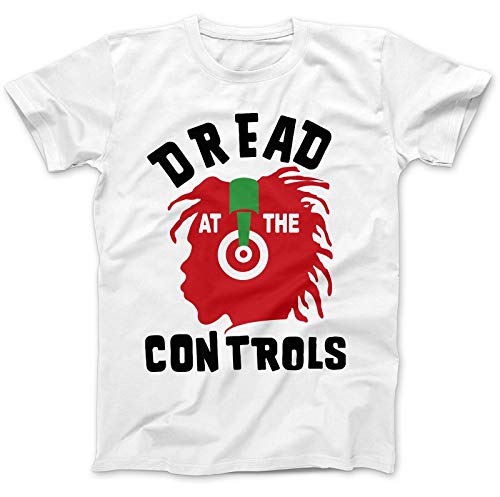 PA Dread At The Controls Worn by Joe Struer T-Shirt 100% Preiu Cotton ikey Whites