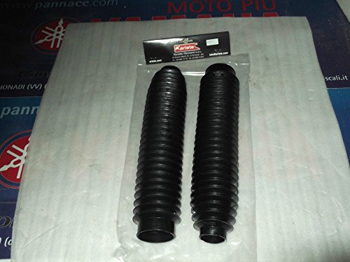 Par de fuelles horquilla negros Enduro Ariete compatible XT-TT-TENERE 600-350 Honda XL XR Suzuki DR