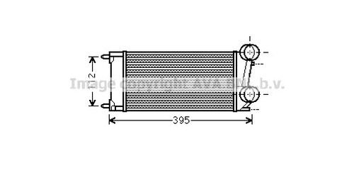 Prasco - Intercooler citroen berlingo ii, c4, ds4, ds5, peut, 3008, 5008