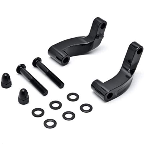 PSLER - Kit de extensión de montaje de espejos retrovisores para Harley Davidson 2006-2017