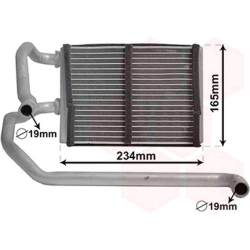 Radiador de calefacción para Infiniti FX de Oct 2008 a 2013