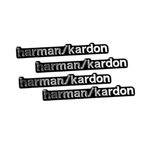 RunQiao 4x harman kardon Emblema de la insignia Audio Speaker Logo Pegatina