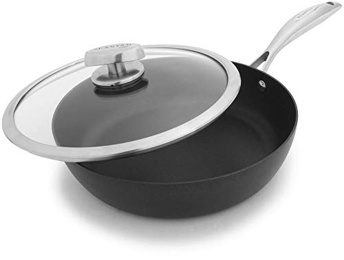 Scanpan 68102600 Sartén Honda con Tapa – Pro IQ, 26 cm