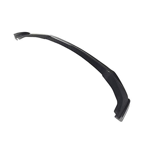 SHGE Delantal De Barbilla para Alerón De Labios De Parachoques Delantero Apto para Infiniti Q50 Sport Sedan 4 Puertas 2018 Fibra De Carbono Accesorios De Estilo De Carreras De Coches Negros