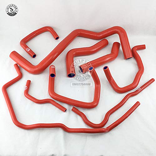 Silicone Radiator Hose Kit For Volkswagen 1999-2006 Golf Mk4 1.8T Turbo