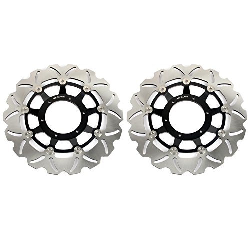 TARAZON Set de 2 Disco Discos de Freno Delantero para CB600RR CB1000RR CBR 600 1000 RR/CB 1000 R-ABS/CB 1300 F SF