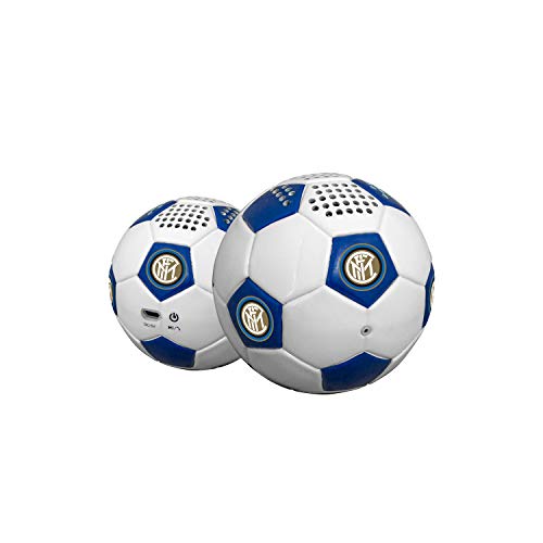 Techmade Vd-TM-speakfoot-INT Altavoz Bluetooth para fútbol, Inter, Blanco