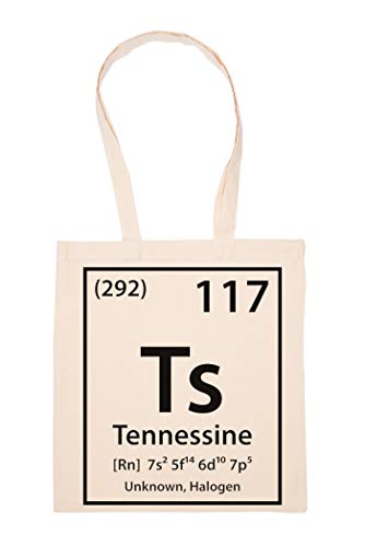 Tennessine Element Unknown Halogen Bolso De Mano Reutilizable Compras Comestibles Bolsa Lienzo De Agoldón