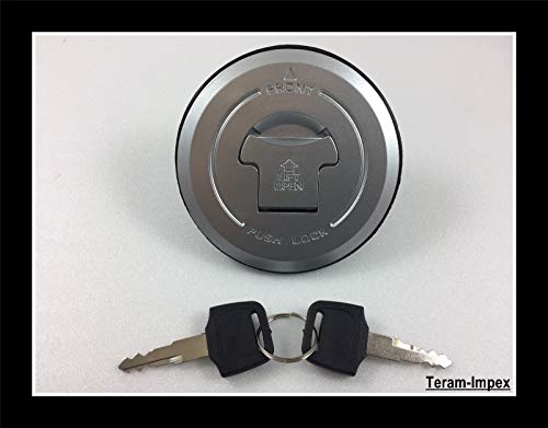 TERAM LOISIRS - Tapón de trinquete de gasolina con llave para depósito de moto Honda CBR 600 Hornet CBF NSR