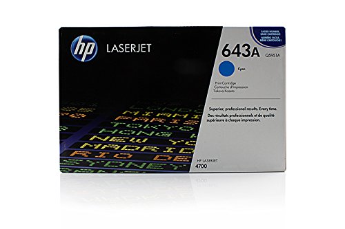 Toner cartridge Original HP 1x Cyan Q5951A / 643A for HP Color LaserJet 4700 N