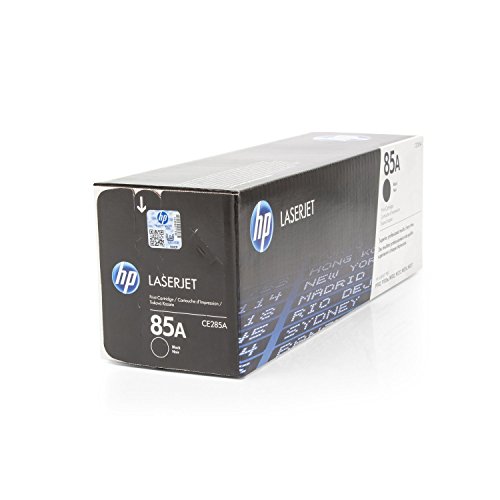 Toner original para HP Laserjet Professional P 1100 Series HP 85 A, 85 ABK, 85 ABLACK, no85 a, no85abk, no85ab barniz CE285 A – PREMIUM de impresoras cartucho – Negro – 1600 páginas