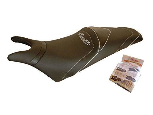 Top Sellerie - Funda de sillín de diseño para Honda Hornet CB 600 S/F (2007-2010)