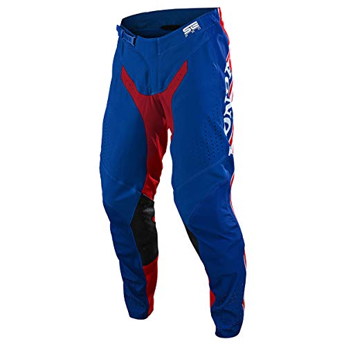 Troy Lee Designs SE PRO Pant; Boldor Honda Blue/Red 30