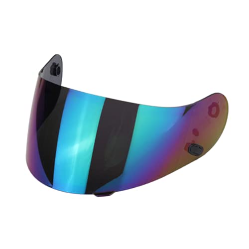 Viviance Casco De Motocicleta Visera Escudo Visor para Hjc Cl-16 Cl-17 Cs-15 CS-R1 CS-R2 Cs-15 - Arco Iris