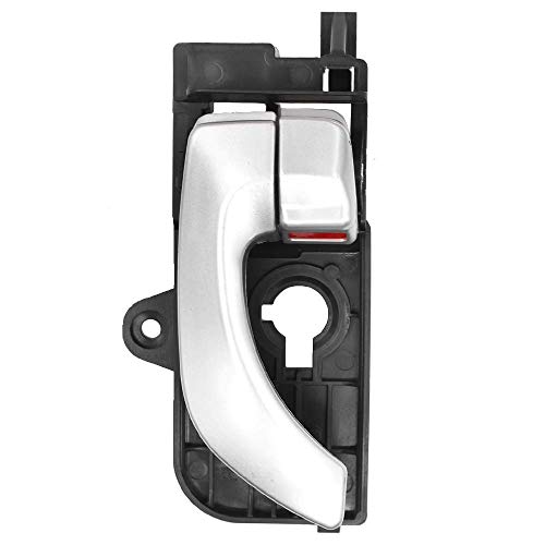 XiupzI Parts/Fit para Hyu.ndai Son.ata NF 2005 2006-2011 Delantero izquierdo derecho del conductor dentro de la manija de la puerta de plata 82610-3K020 (Fl)