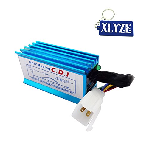 XLYZE 5 Pin Racing AC Caja CDI Azul para 50cc 70cc 90cc 110cc 125cc 140cc 160cc ATV Quad Pit Dirt Bike Go Kart SSR YCF IMR