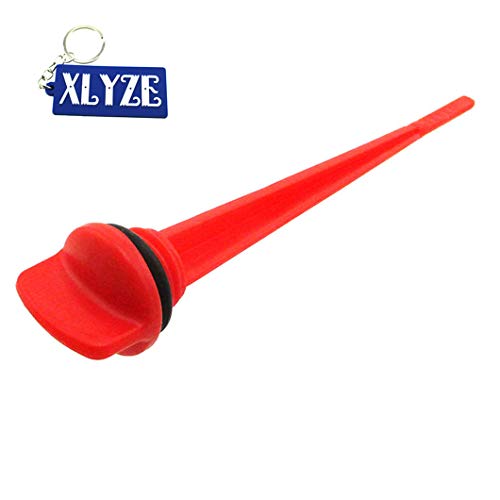 XLYZE Dip Stick aceite de motor varilla rojo para 125cc 150cc 200cc 250cc Pit Dirt Bike ATV motocicleta YCF IMR SSR