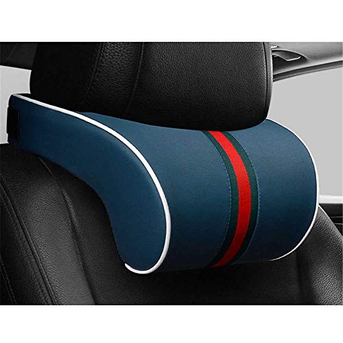 XQRYUB Reposacabezas de Almohada para el Cuello del Asiento del Estilo del Coche, Apto para Hyundai Tucson 2017 Solaris ix35 i30 Suzuki Swift Mitsubish ASX Mazda