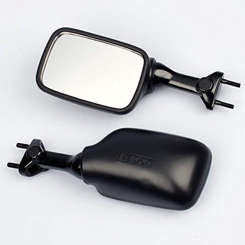 2x Espejo Retrovisor compatible para Kawa GPZ 500 S ZX 6 7 9 ZXR 750 56001 1377 56001 1376