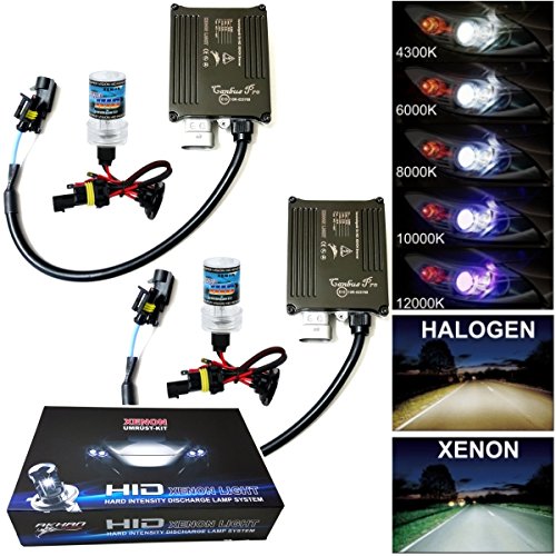Akhan Digital 9-32V 35W CANBUS - Kit de retroajuste de luces bixenón H4 H/L 6000 Kelvin