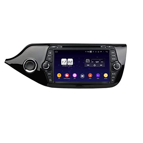 Android 9.0 Autoradio Coche para Kia Ceed(2014-2018), 4 GB RAM 32 GB ROM, 8 Pulgadas Pantalla Táctil Reproductor de DVD Radio Bluetooth Navegación GPS