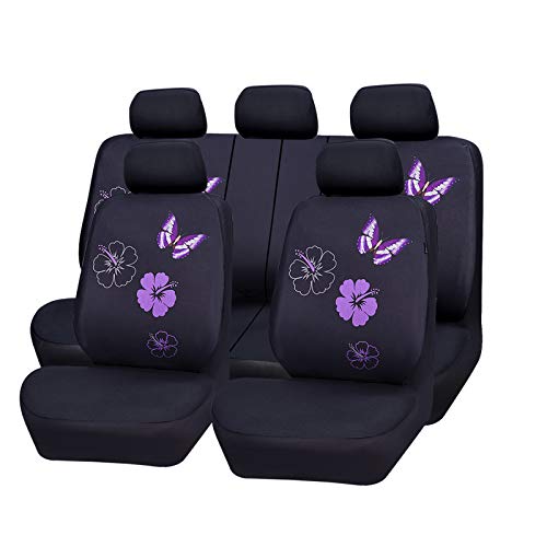 CAR PASS flores Universal Fundas De Asiento