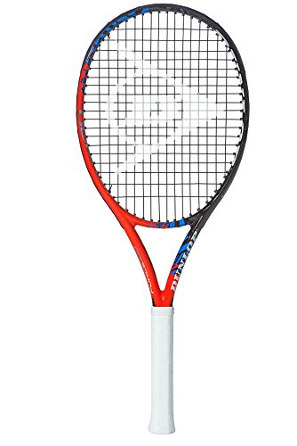 Dunlop Force 100 - Raqueta de Tenis, Color Negro/Rojo/Azul., tamaño L 4