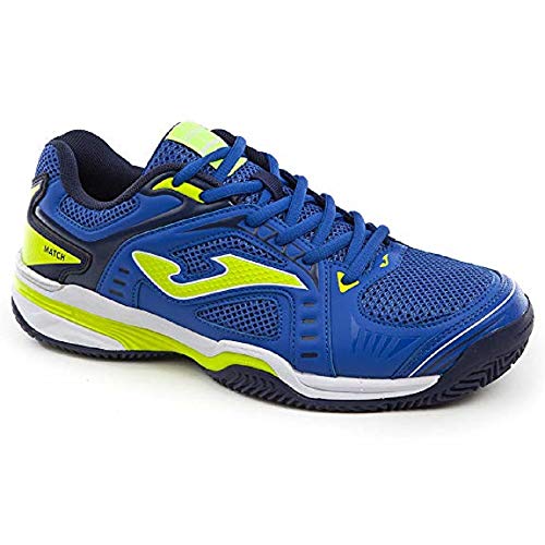 Joma T.Match - Zapatillas de tenis de hombre Clay - Men's Tennis Shoes Azul Size: 41 EU