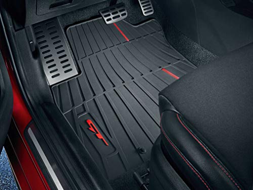 Kia CEED y Proceed GT 2019 2020 Juego de 4 alfombrillas de goma con logotipo rojo originales J7131ADE00GT