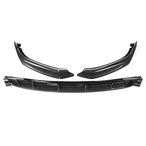 Kit de Cuerpo de difusor de Labios de Parachoques Delantero de Coche de 3 Piezas   , protección de protección de Parachoques de alerón , para BMW 5-Series G30 G31 G38 540i M Sport