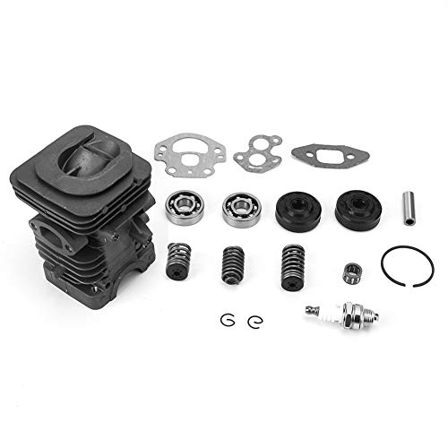 Oumefar Kit de pistón de Cilindro, Junta de Motor de Motosierra, Piezas de Repuesto para Motosierra Husqvarna 235, 236, 240, 235e, 236e, 240e