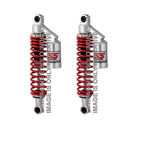Par Amortiguadores traseros Yss Moto Gas con depósito separado para Kawasaki Z (2 cilindros) 750 (76 – 80) z 900 (73 – 76) Z1 900 (73 – 76) z 1000 (77 – 86) Yamaha XJR 400 (96 – 04) XJR R 400 (96 – 04) XJR 1200 (94 – 98) XJR 1300 (99 – 06)
