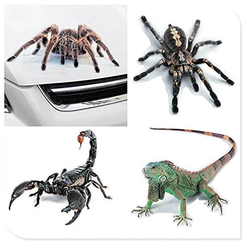 PMSMT Etiqueta engomada del Coche 3D Animal araña Gecko Escorpiones Abarth calcomanía de Vinilo para kia Eco Pro-CEE-d koup CEE-d Rondo Kue kee kv7 Pop vg