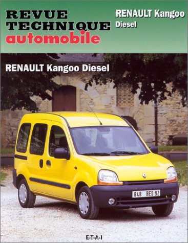 Revue technique automobile, n° 610 : Renault Kangoo Diesel Moteur - Moteur 1.9 injection indirecte