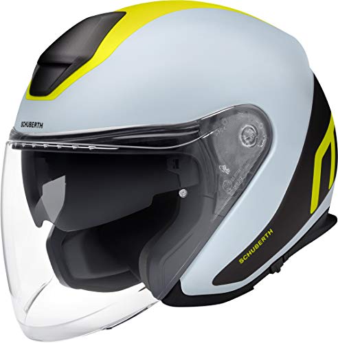 Schuberth Casco jet M1 Pro Triple negro/amarillo, XXL (63)