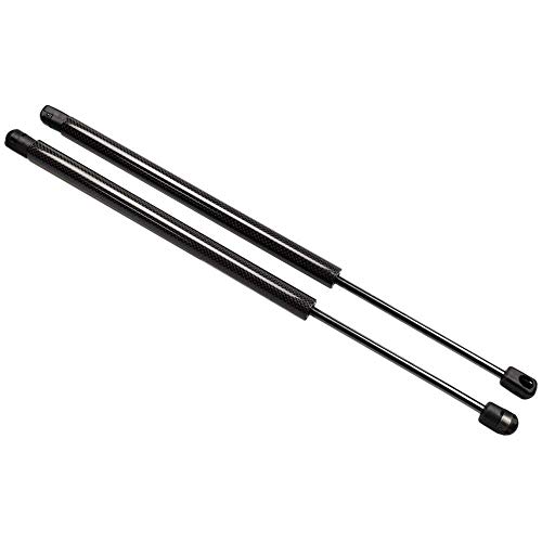 XQXSTORE 2 Piezas de Amortiguador de Soporte de elevación de Resorte de Gas para Maletero Trasero automático, para Kia Pro CEE d (ED) Hatchback 2008-2013 485.5mm-Carbon_Black