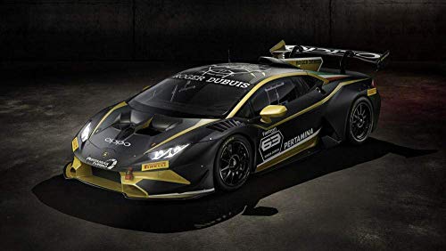 1000 Piezas Adultos Puzzle Creativo Rompecabezas Educativo Para Niños, 2019 Lamborghini Huracan Super Trofeo Evo C Auto Car