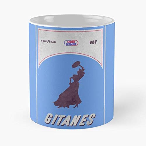 1980 1980S Formula Ligier Racing Grand Prix Team 1 F1 Best 11oz taza de café de cerámica Personalizar