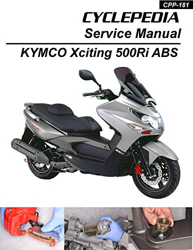 2009-2012 KYMCO Xciting 500Ri / 500Ri ABS Service Manual (English Edition)