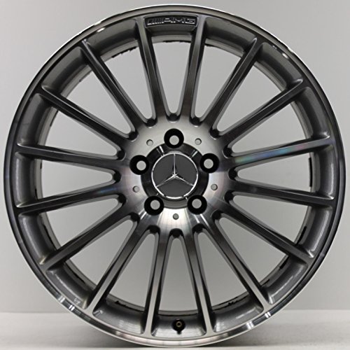 4 llantas de aleación originales Mercedes Clase C W204 C63 AMG 8 x 19 ET45 + 9 x 19 ET54 30084