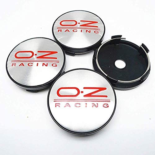 4 Piezas Tapas centrales, para OZ Racing Coche Central Llanta Rueda Cubre Embellecedor Insignia