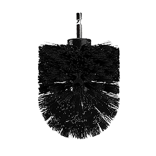 5pcs 3.5in Power Scrubber Taladro de perforación Cepillo de la Rueda de Lavado de cepillos de Lavado para Llantas Lavado de baño Tina de baño Limpieza de Ducha (Color : Black)