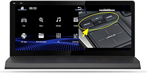 Adecuado para Lexus NX 200T 300H NX 200T Android 9.0 Coche Estéreo Multimedia Player GPS Navegación host 10.25 pulgadas Blu-ray Pantalla táctil navegación por satélite WiFi SWC Coche radio,touch mouse