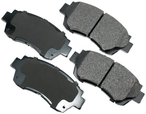 Akebono ACT476 ProACT Ultra-Premium Ceramic Brake Pad Set by Akebono