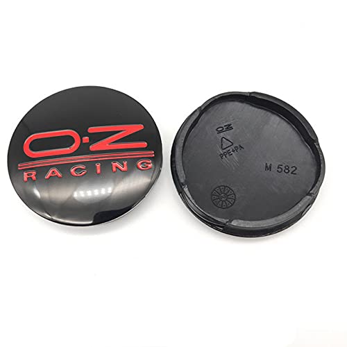 auspilybiber 4pcs 62MM para OZ Racing M595 Tapas de Cubo Central de Rueda de Coche O.Z Cubierta de Tapa de Cubo Central de llanta de aleación