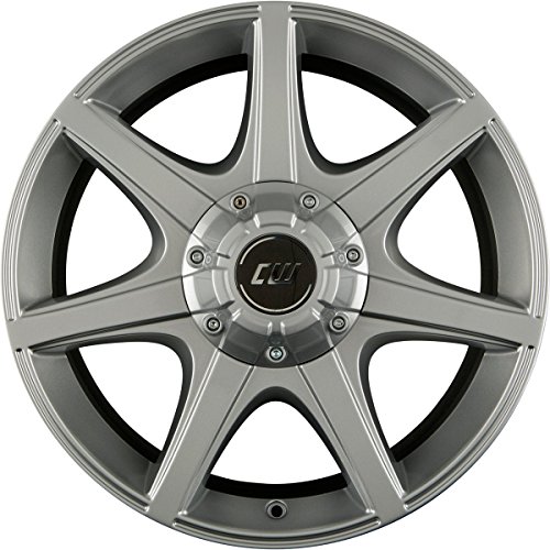 Borbet CWE 8 x 17 et 10 Círculo del perno 6 X 139.7 Hub centrado 100.1 CWE 80710139.76100.1 KS, cristal plata