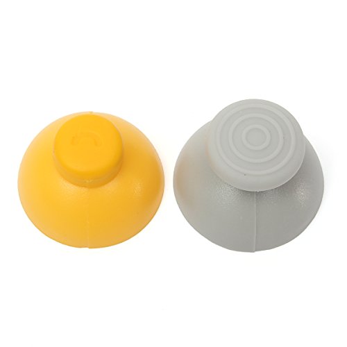 C-FUNN 1 Set Reemplazo Analógico Interruptor Thumbsticks Apretones Pulgar Joystick Cap para NGC Gamecube Controlador Gc