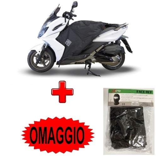 Compatible con kymco K-XCT 300i 2014 Manta TÉRMICA Escudo TÉRMICO Tucano Urbano R162 Scooter Funda Pierna Impermeable Exterior EN Nylon